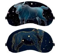 Taurus Constellation 2-Pack Light-Blocking Soft Breathable Sleeping Mask Eye Patch