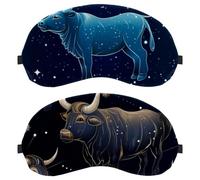 Taurus Constellation 2-Pack Light-Blocking Soft Breathable Sleeping Mask Eye Patch