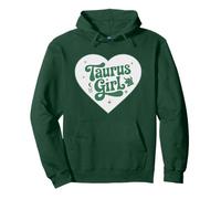 Taurus Girl Heart Zodiac Astrology Girls Pullover Hoodie