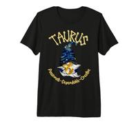 Taurus Gnome Zodiac Sign Traits Stars Astrology Premium T-Shirt