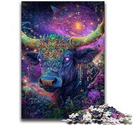 Taurus Goddess Jigsaw Puzzles 1000 Pieces for Adults Teens,Decompressing Intellectual Educational Toy Great Gifts And Toys (50x75cm)