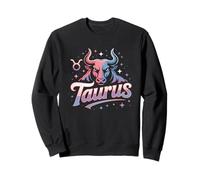Taurus Horoscope Bull Cosmic Star Zodiac Sweatshirt
