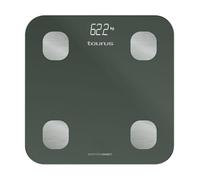 Taurus Inception Connect Smart Bathroom Scale, Bluetooth Connectivity, App Taurus Connect, Multiple Measurements such as:% Body Fat,% Muscle Mass,% Bone Mass, 14 User Memory