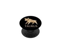 Taurus Paperfolding Zodiac Graphic PopSockets Adhesive PopGrip