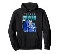 Taurus Power Anime Zodiac Bull Astrology Blue Fantasy Pullover Hoodie