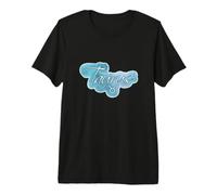 Taurus Sign Pastel Teal Blue Icing Aesthetic Graphic Zodiac Premium T-Shirt