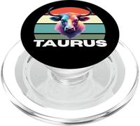 Taurus The Bull Horoscope, Astrology Taurus, Multicolor Bull PopSockets PopGrip for MagSafe