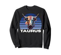 Taurus The Bull Horoscope, Astrology Taurus, Multicolor Bull Sweatshirt