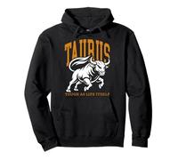 Taurus Tough As Life Itself Zodiac Sign Taurus Bull Pullover Hoodie