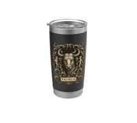 Taurus Vintage Engraving Graphic Stainless Steel Insulated Tumbler