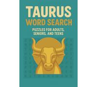 Taurus Word Search Puzzle Book: Word Searches with Easy to Read Print about Taurus, Taurus Constellations, Taurus Astrology and More | 6x9 inches, 110 ... Gift for Vacations, Holidays and Free Times