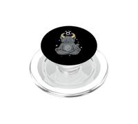 Taurus Zen Cat Astrology PopSockets PopGrip for MagSafe