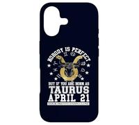 Taurus Zodiac April 21 Funny Astrology Women Men Birthday Case for iPhone 17