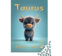 Taurus Zodiac Sign - Astrology For Kids Jigsaw Puzzle, 1000 Piece