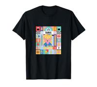 Taurus Zodiac Sign Bauhaus Style - Modern Astrology Art T-Shirt