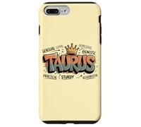 Taurus Zodiac Sign Bull Symbol Traits and Characteristics Case for iPhone 7 Plus/8 Plus
