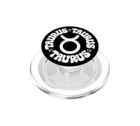 Taurus Zodiac Sign Retro PopSockets PopGrip for MagSafe