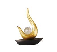 Tauzveok Modern Abstract Deco Sculpture, Statue for Deco Bookshelf, Resin Deco Sculptures, Home Décor, Bedroom Décor, Windowsill Apartment Office Décor Figurines,Gold B