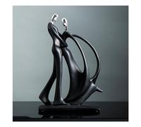 Tauzveok Sculpture Decorative Couple, Modern Abstract Decorative Figures, Dancing Couple Sculptures, Decoration Living Room, Bar, Bedroom, Resin Statue, Gifts,couple G