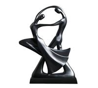 Tauzveok Sculpture Decorative Couple, Modern Abstract Decorative Figures, Dancing Couple Sculptures, Decoration Living Room, Bar, Bedroom, Resin Statue, Gifts,couple E