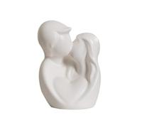 Tauzveok Sculpture White, Statue Couple, Modern Decorative Figures, Abstract Decoration Sculptures,Bedroom Living Room Office Bookcase, Home Decorative Items, Ceramics,White C