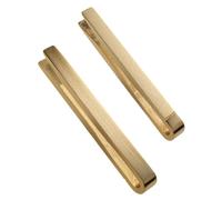 [TAVARAT] Reversible Tie clip Tie Clips for Men made in japan Tie Bar Tie Pin Tps-187, One Size, brass, No Gemstone
