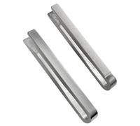[TAVARAT] Reversible Tie clip Tie Clips for Men made in japan Tie Bar Tie Pin Tps-187, silver (a piece), One size