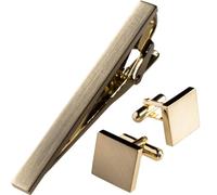 [TAVARAT] Tie Clip Tie Clips for Men Black Silver Tie Bar Tie Pin Tps-043, One Size, Non-Precious Metal, No Gemstone