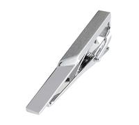 [TAVARAT] Tie Clip Tie Clips for Men Black Silver Tie Bar Tie Pin Tps-055, One Size, Non-Precious Metal, No Gemstone