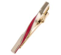 [TAVARAT] Tie Clip Tie Clips for Men Genuine Leather Tie Bar Tie Pin Limited color Tps-078lgd, One Size, Non-Precious Metal, No Gemstone