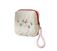 TAVBAGVSK Small Makeup Bag for Purse PU Mini Makeup Pouch Cute Cosmetic Pouch for Women Portable Mini Cosmetic Bag Travel Mini Makeup Bag For Lipstick Keys Bank Cards, H, Pu