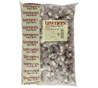 Taveners Coconut Mushrooms 3kg Bulk Bag | Soft Marshmallow Sweets with Real Desiccated Coconut | Large Sharing Pack for Parties, Weddings and Events