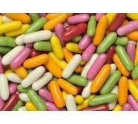 Taveners Discount Sweets - Liquorice Comfits - Retro 1kg