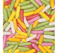 Taveners Retro Pick & Mix Sweets In Silver Foil Gift Pouch (Liquorice Comforts, 500g)