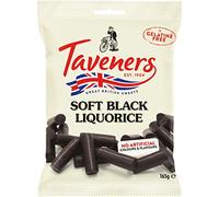 Taveners Soft Black Liquorice 165g