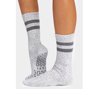 Tavi Kai Crew Grip Socks - Heather Grey - Tavi - S