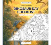 Tavi & Luma's Dinosaur Day Checklist: Coloring Book Companion