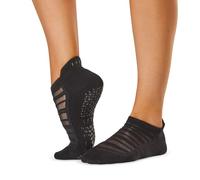 Tavi Noir Women's Savvy Grip Socks - Pilates & Yoga Slipper Socks, Barre Socks, Breeze Ebony, M