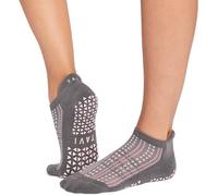 TAVI Savvy Non-Slip Grip Socks for Women | Yoga, Pilates, Barre, Gym Workouts (UK, Alpha, S, Regular, Regular, Classical)