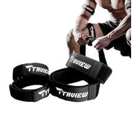 TAVIEW Occlusion Bands,4 Pack (2 Bicep Bands,2 Leg Bands), Comfortable Elastic Bands for Blood Flow Restriction Training and Fast Muscle Growth Without Lifting Heavy Weights, Black