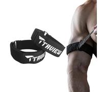 TAVIEW Occlusion Bands, Quick Release Biceps Blow Flow Restriction Bands,Bicep Bands for Arm Fitness and Bodybuilding | Gain Fast Muscle Growth Without Lifting Heavy Weights, Black