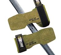 TAVIEW Premium Weight Lifting Wrist Hooks Straps for Maximum Grip Support - Deadlift Gloves and Grip Pads Alternative in Fitness Gym Power Training Like Pull Up Deadlifting & Shrugs