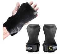 TAVIEW Premium Weight Lifting Wrist Hooks Straps for Maximum Grip Support - Deadlift Gloves and Grip Pads Alternative in Fitness Gym Power Training Like Pull Up Deadlifting & Shrugs