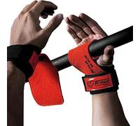 TAVIEW Premium Weight Lifting Wrist Hooks Straps for Maximum Grip Support - Deadlift Gloves and Grip Pads Alternative in Fitness Gym Power Training Like Pull Up Deadlifting & Shrugs