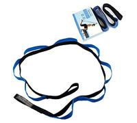 TAVIEW Yoga Strap for Stretching - Stretch Band with 10 Loops -Multi-Grip Pilates Hamstring Stretcher Belt - Physical Therapy Equipment for Best Flexibility