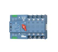 Taviko ATS Dual Power Automatic Transfer Switch for Generator or PV to City Power Changeover Switch Generator 125A 4P