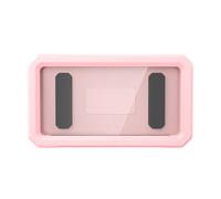 Taviko Shower Phone Holder Waterproof 360° Rotation Adjustable Phone Case Holder Anti-Fog Wall Phone Mount Stand Cover Pink