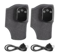 Taviko Wireless& Rechargeable Foot Massager 2Pack, 2025 Triple Therapy Design, 5 Heat Settings for Pain Relief Level