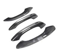 Taviron Automotive Exterior Door Handles Outer Door Handle for Cayenne 2018+ Cover Trims Exterior 4pcs Glossy Carbon Fiber