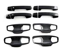 Taviron Automotive Exterior Door Handles Outer Door Handle for Mitsubishi for Triton L200 2024 Exterior Parts Accessories Carbon Fiber